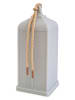 8 seasons LED-Dekoleuchte "Lantern" in Grau - (B)19 x (H)45 cm