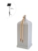 8 seasons LED-Solardekoleuchte "Lantern" in Grau - (B)19 x (H)45 cm