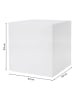 8 seasons LED-Dekoleuchte "Cube" in Weiß - (B)43 x (H)43 cm