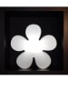 8 seasons LED-zonnelamp "Shining Flower" wit - Ø60 cm