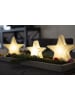 8 seasons 3-delige set: decoledlampen "Star" wit