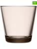 iittala 2er-Set: Gläser "Kartio" in Beige - 210 ml