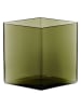 iittala Wazon "Ruutu" w kolorze zielonym - 18 x 20,5 x 18 cm