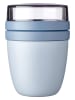 Mepal Lunchpot "Ellipse" in Blau - (H)15,1 x Ø 10,7 cm