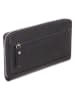 Betty Barclay Skórzany portfel w kolorze czarnym - 19 x 11 x 2,5 cm