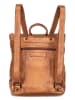 Betty Barclay Skórzany plecak w kolorze jasnobrązowym - 29 x 24 x 8 cm