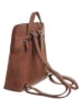 Bodenschatz Skórzany plecak w kolorze jasnobrązowym - 25 x 29 x 9 cm