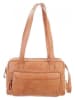 Bodenschatz Skórzana torebka w kolorze jasnobrązowym - 31 x 20 x 6 cm