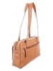 Bodenschatz Skórzana torebka w kolorze jasnobrązowym - 31 x 20 x 6 cm
