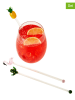 BarCraft 6er-Set: Cocktailrührer  in Bunt - (H)21,5 cm 