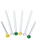 BarCraft 6er-Set: Cocktailrührer  in Bunt - (H)21,5 cm 