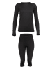 Traunstein Sport Funktionswäsche in Schwarz