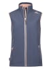 Westfjord Softshellbodywarmer "Eldfjall" blauw