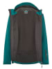Westfjord Softshelljacke "Eldfjall" in Türkis