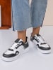 Sixth Sens Sneakers in Schwarz/ Weiß