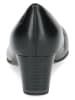 Caprice Leren pumps zwart