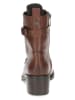 Caprice Leder-Boots in Hellbraun