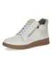 Caprice Leder-Sneakers in Creme