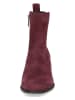 Caprice Leren chelseaboots bordeaux