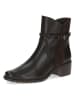 Caprice Leren boots zwart