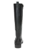 Caprice Leder-Stiefel in Schwarz