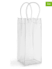 Ibili 2-delige set: flessenkoeltassen transparant - (H)26 cm