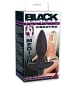 Black Velvets Anal-Vibrator "Black Velvet Medium" in Schwarz - (L)15 cm