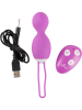 Orion Wibrujące kulki waginalne "Sweet Smile" w kolorze fioletowym