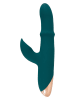 Orion Vibrator "Thumping Rabbit" in Dunkelgrün - (L)22,7 cm