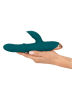 Orion Vibrator "Thumping Rabbit" in Dunkelgrün - (L)22,7 cm