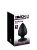 Orion Zatyczka analna "Extra Butt" w kolorze czarnym - dł. 14 cm