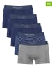 Marc O'Polo 5er-Set: Boxershorts in Grau/ Dunkelblau
