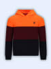 Tygo & Vito Hoodie "Hessel" in Orange/ Rot/ Schwarz