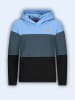 Tygo & Vito Hoodie "Hessel" donkerblauw/blauw/lichtblauw