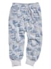 Playshoes Pyjama donkerblauw/grijs