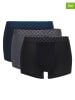 JOOP! 3er-Set: Boxershorts in Schwarz/ Grau/ Dunkelblau