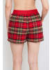 JOOP! Pyjama-Shorts in Rot