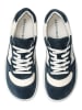Groundies Leren barefootschoenen "Nova Special" donkerblauw/wit