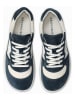 Groundies Leren barefootschoenen "Nova Special" donkerblauw/wit