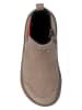 Groundies Leder-Barfußschuhe "Everyday" in Taupe