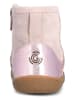Groundies Leder-Boots "Mini Cozy" in Rosa