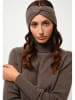 AUTHENTIC CASHMERE Kasjmieren hoofdband"Lana" bruin