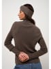 AUTHENTIC CASHMERE Kasjmieren hoofdband"Lana" bruin
