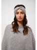 AUTHENTIC CASHMERE Kasjmieren hoofdband "Lana" grijs