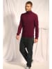 Just Cashmere Kaschmir-Rollkragenpullover "Connor" in Bordeaux