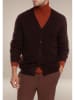 Perfect Cashmere Kaschmir-Cardigan "Errol" in Braun