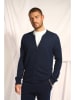 Just Cashmere Kasjmieren vest "Polnoon" donkerblauw