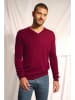 Just Cashmere Kaschmir-Pullover "Tom" in Bordeaux