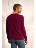 Just Cashmere Kaschmir-Pullover "Tom" in Bordeaux