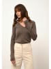 Just Cashmere Kasjmieren trui "Abby" bruin